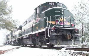 ACWR 704 EMD GP-40-2 locomotive