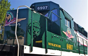 ACWR 6907 EMD SD-40-3 locomotive