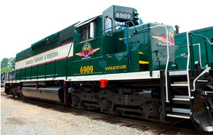 ACWR 6909 EMD SD-40-3 locomotive