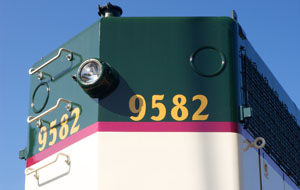 ACWR 9582 EMD GP-40-2 locomotive