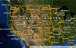 BNSF Map