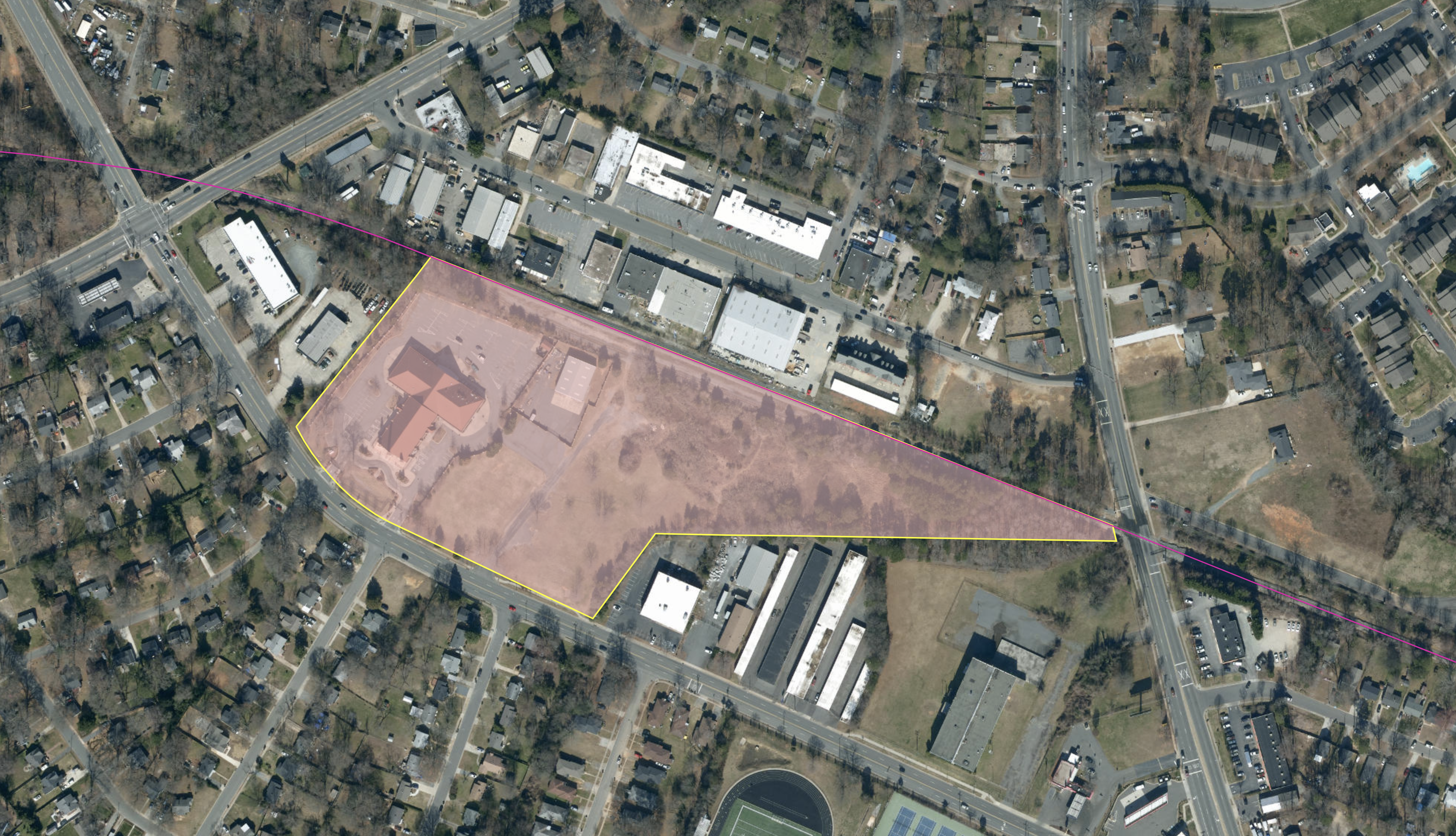 NC DOT Siding GIS Screenshot